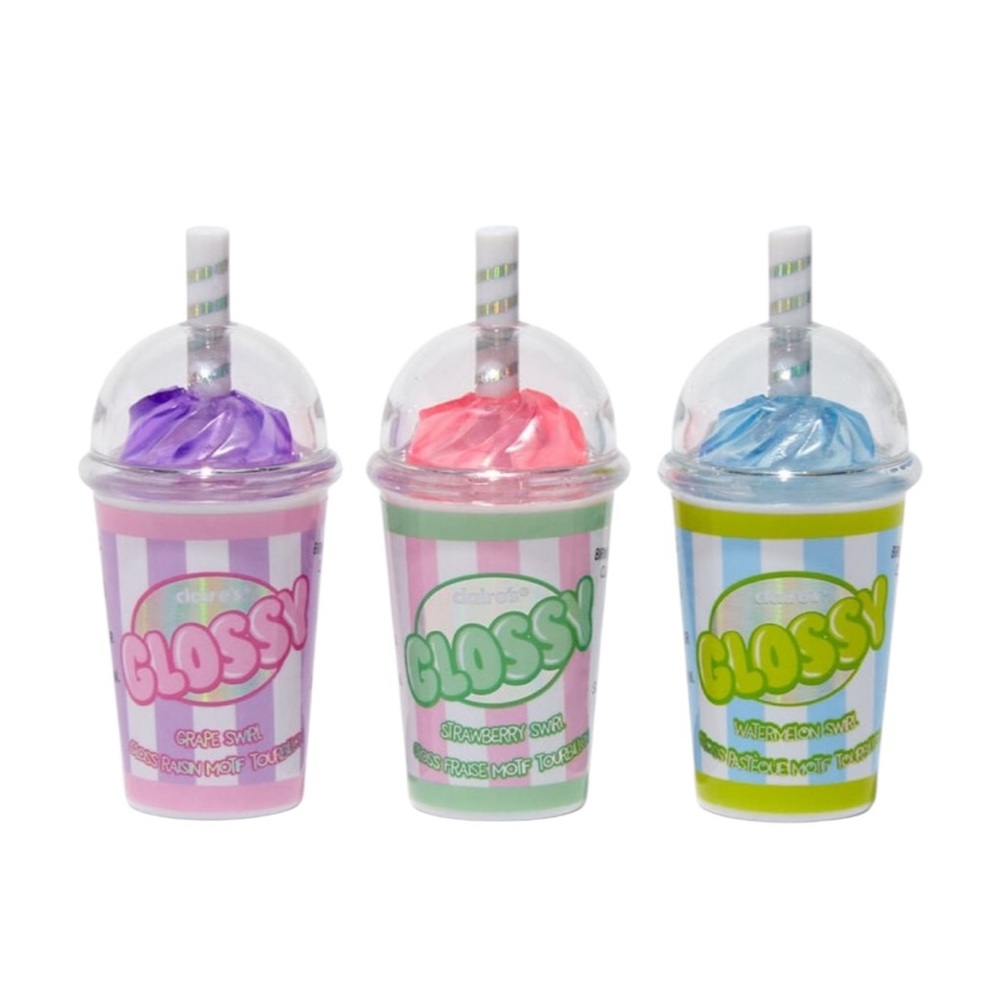 Holographic Frappuccino Lip Gloss Set - 3 Pack